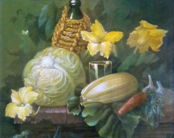 Still life with vegetables. Smirniva Olga
