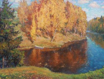 Spaso-Prudskoye (Beautiful Autumn Landscape). Ryzhenko Vladimir
