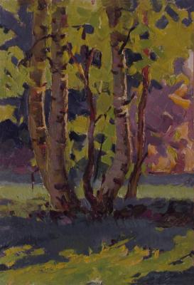 Summer birches. Belikov Vasilij