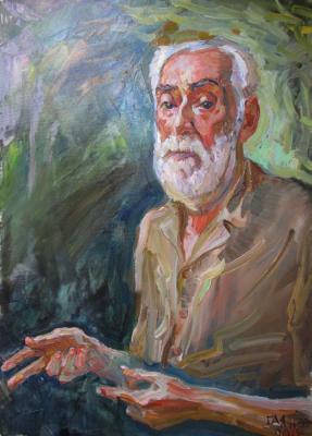 Portrait of Mr. Uglesh, a Serbian art historian