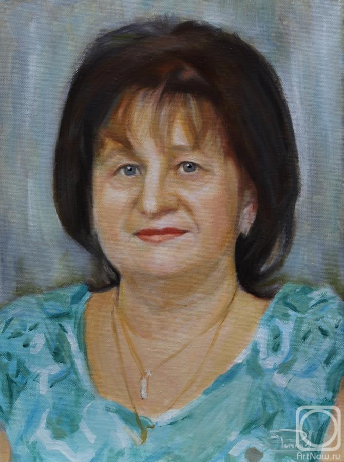 Rychkov Ilya. Portrait Of A Mother (Natalia Rychkova)