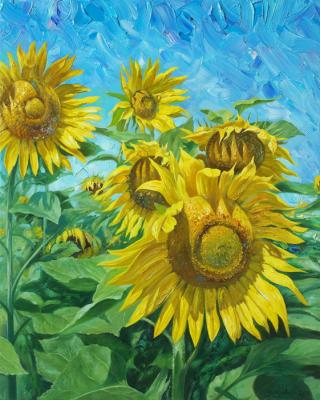 Sunflowers. Zhaldak Edward