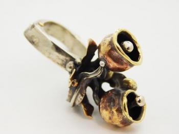 Ring "Patsaks" from "kin-DZA-DZA" (Abstract Ring). Dementiev Sergey