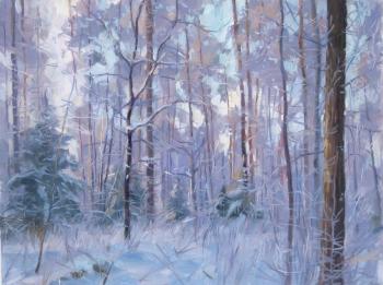 Winter in the forest. Voronov Vladimir