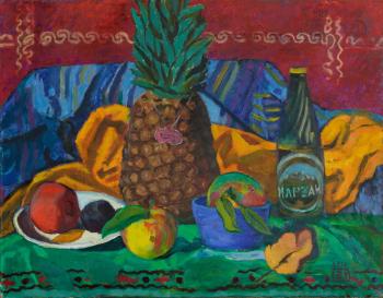 Still life with a pineapple. Li Moesey