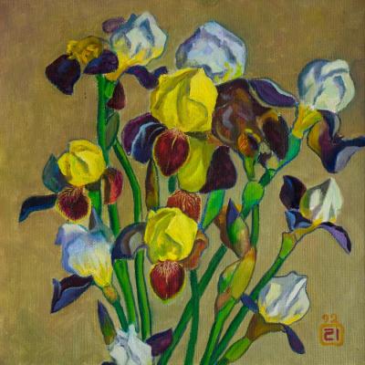 Irises. Li Moesey
