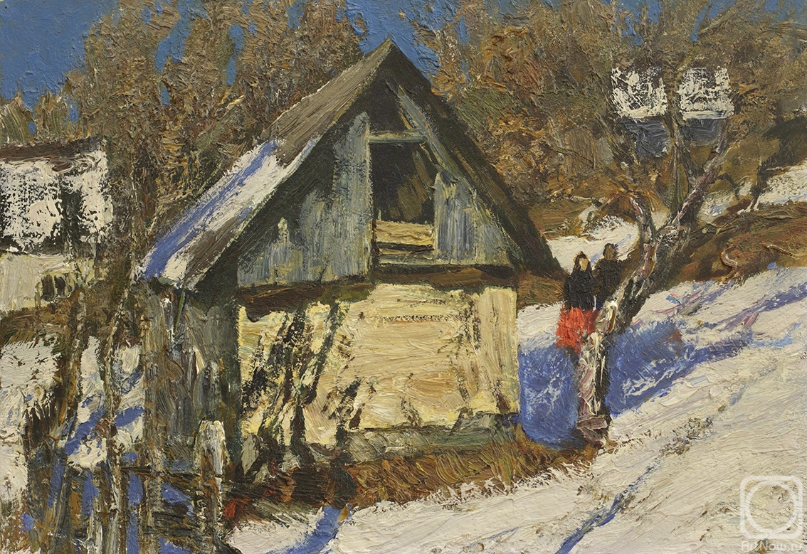 Mekhed Vladimir. Winter in Dakhovskaya