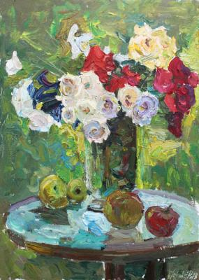 Roses and apples. Zhukova Juliya