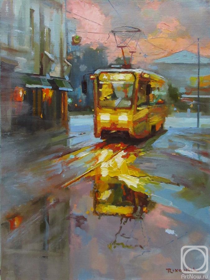 Volkov Sergey. Yellow tram