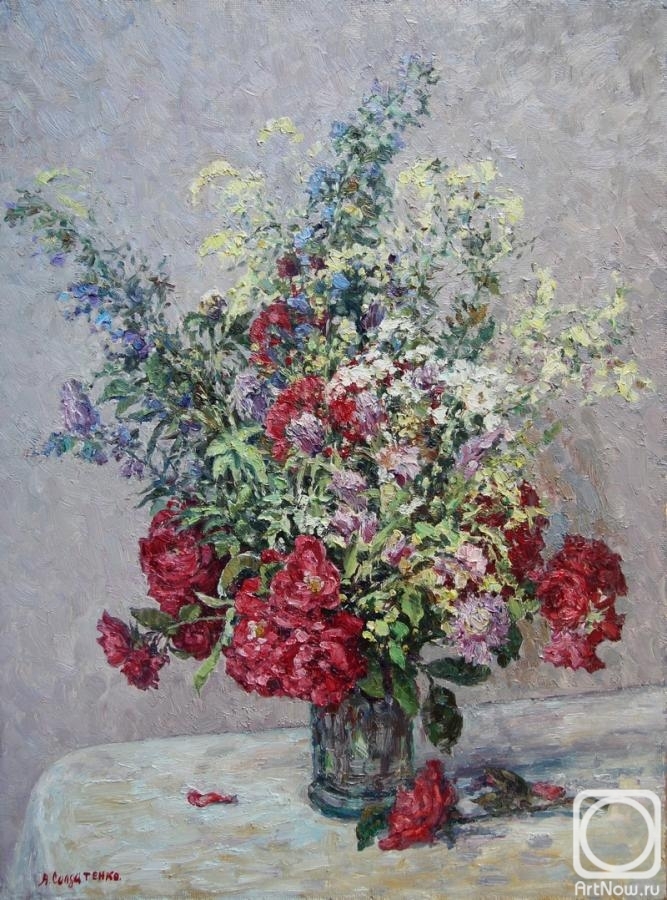 Soldatenko Andrey. Wildflowers and roses