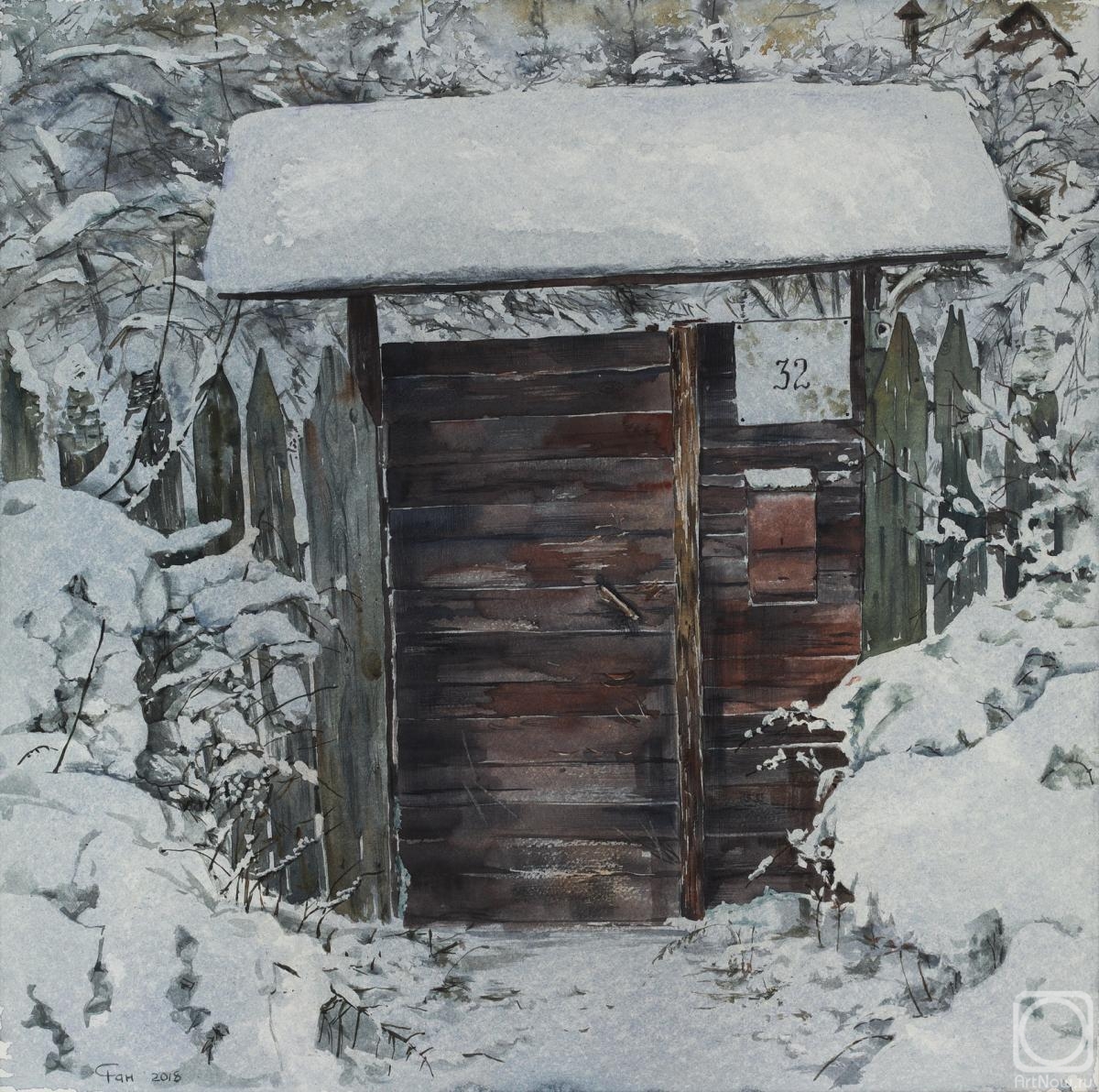 Fan Yulia. Winter gate