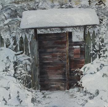 Winter gate. Fan Yulia