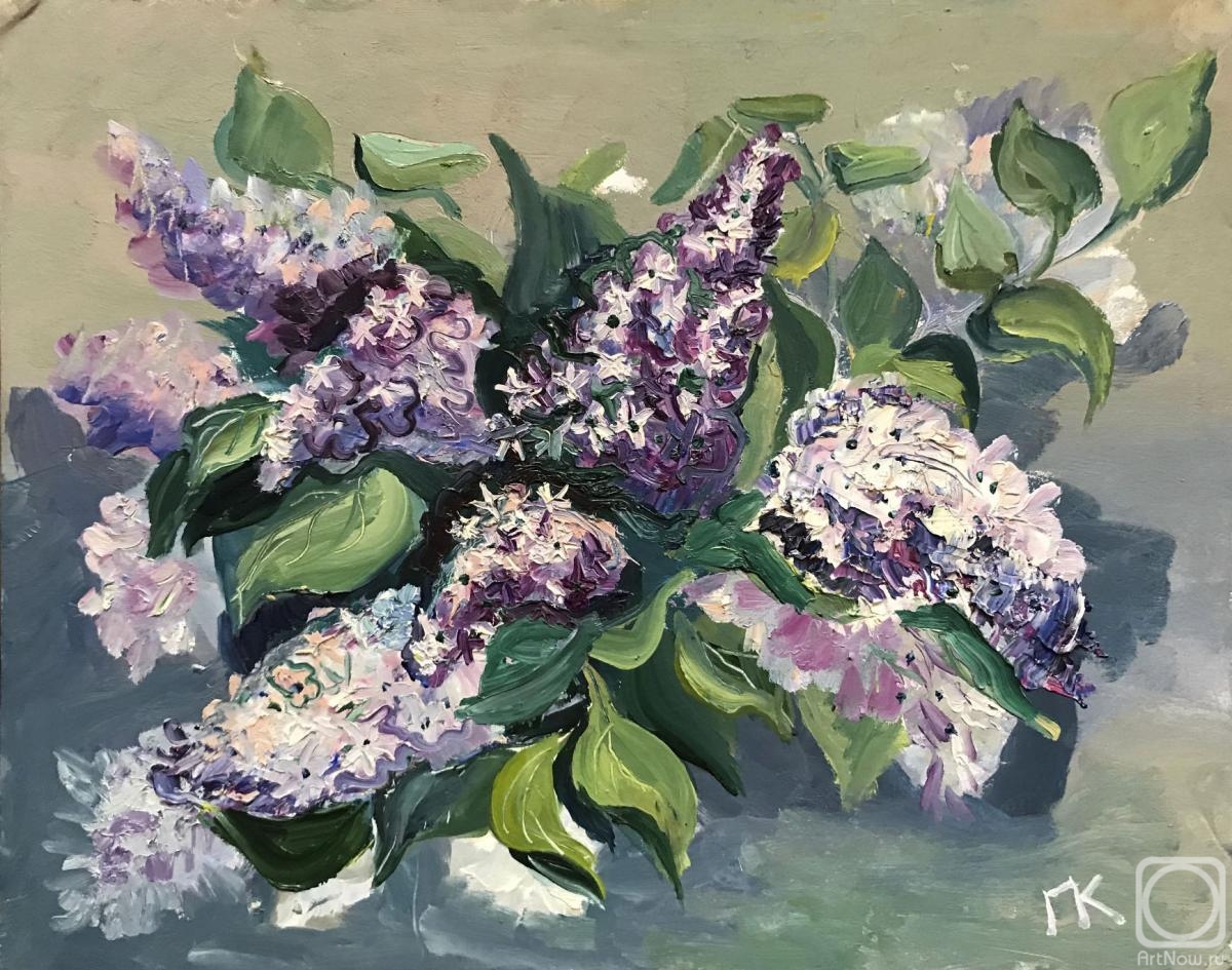 Pavlova Ekaterina. Bouquet of lilac