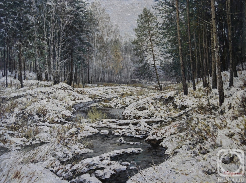 Soldatenko Andrey. The river has not frozen yet