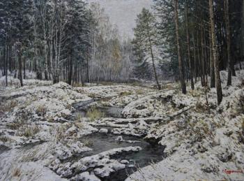 The river has not frozen yet. Soldatenko Andrey
