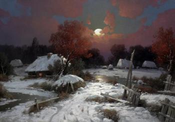 The full moon. Pryadko Yuriy