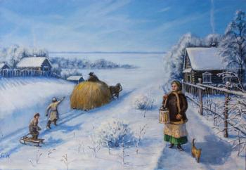 Rural Winter. Semenov Andrey