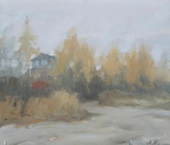 Autumn in a village. Zhdanov Alexander