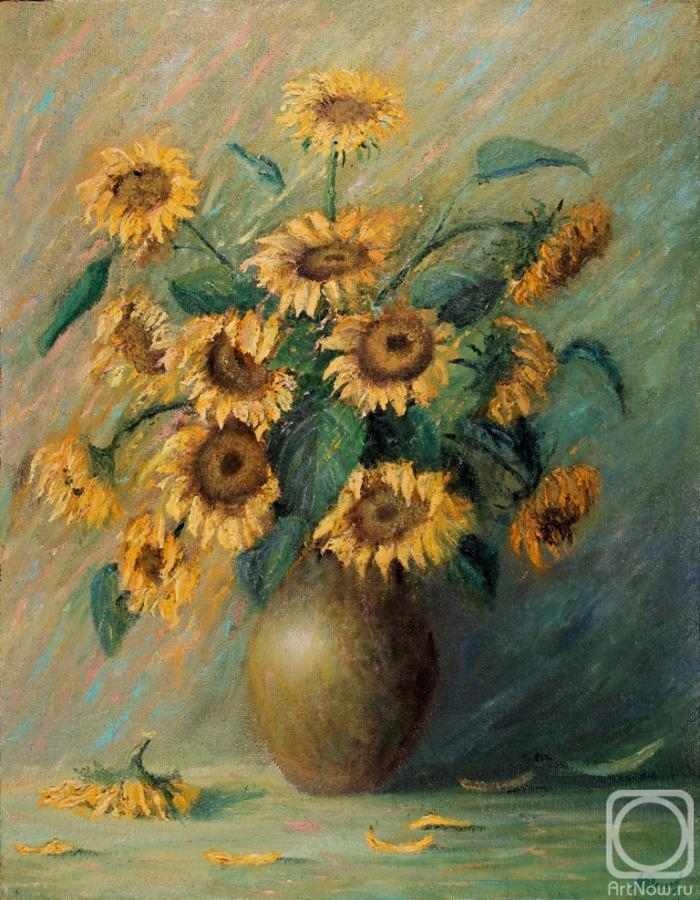 Terbushev Alexander. Sunflowers