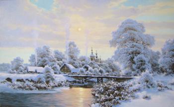 Winter village. Lunyov Sergey