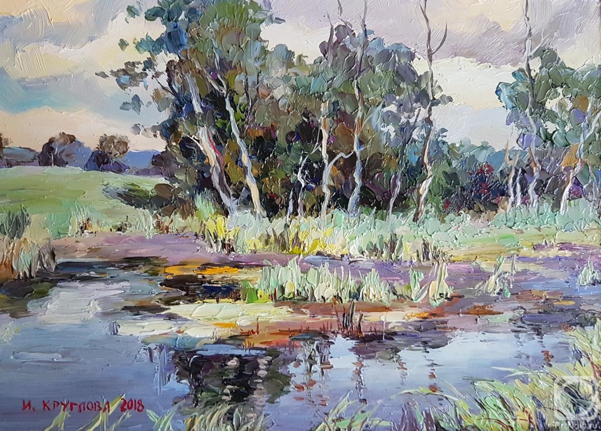 Kruglova Irina. Summer pond