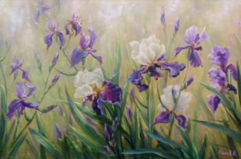 Composition with irises 2