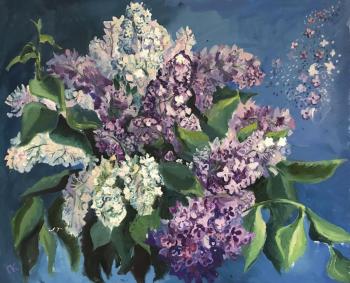 Fluffy lilac (Summer Mood In The Picture). Pavlova Ekaterina