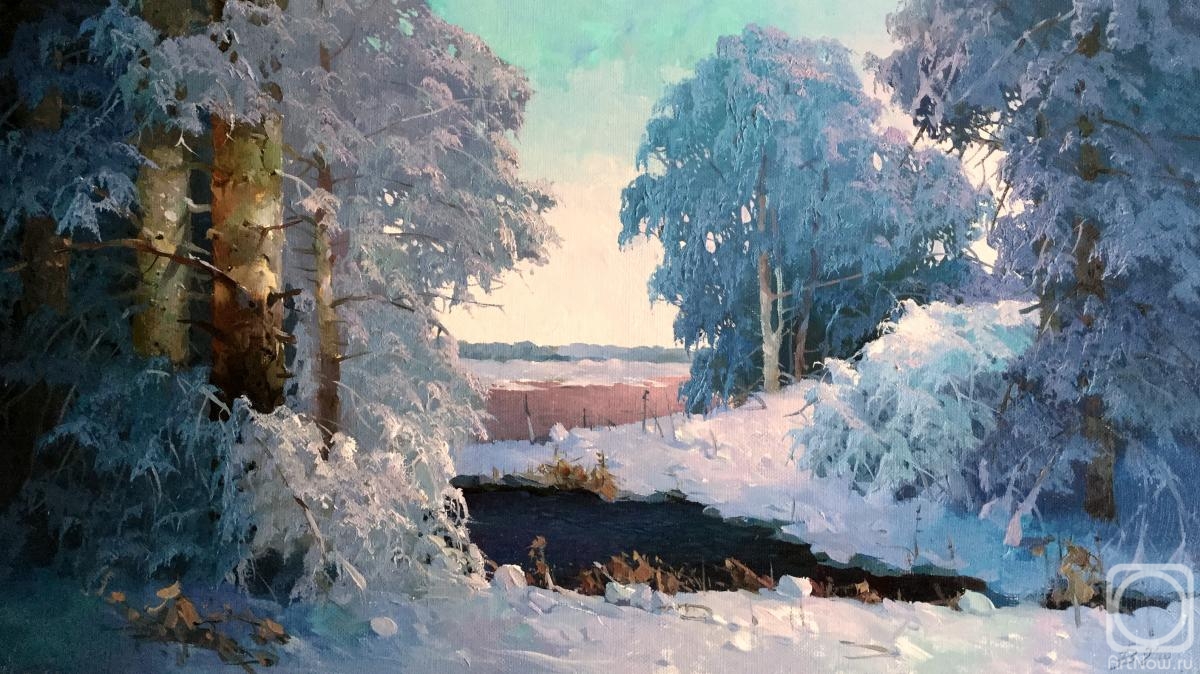 Bykov Viktor. Winter's river