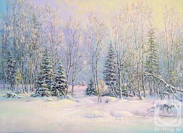 Panin Sergey. In the winter forest