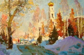 In winter Park. Mishagin Andrey