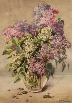 Bouquet of lilacs. Norenko Anastasya