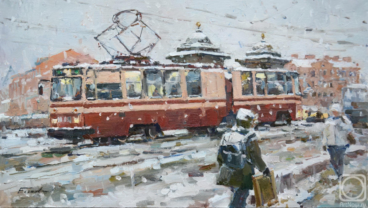 Eskov Pavel. St. Petersburg tram