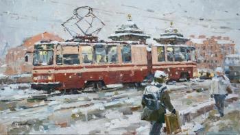 St. Petersburg tram. Eskov Pavel