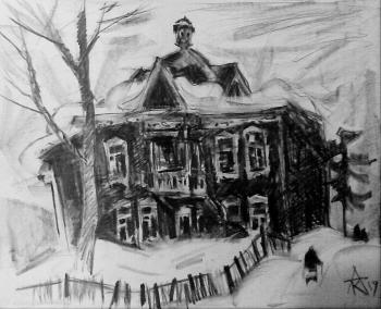 The house with a flashlight