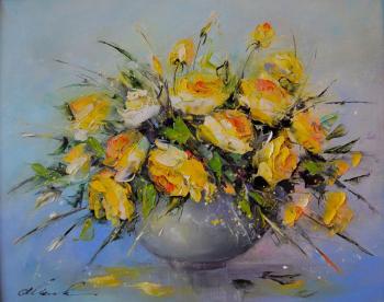 Yellow roses (). Moiseyeva Liana