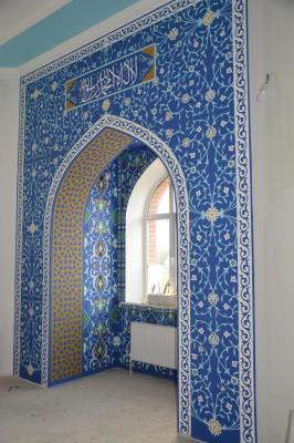 The interior of the mosque. Abdullaev Vadim