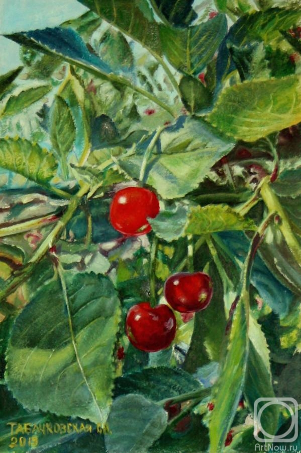 Kudryashov Galina. Three cherries