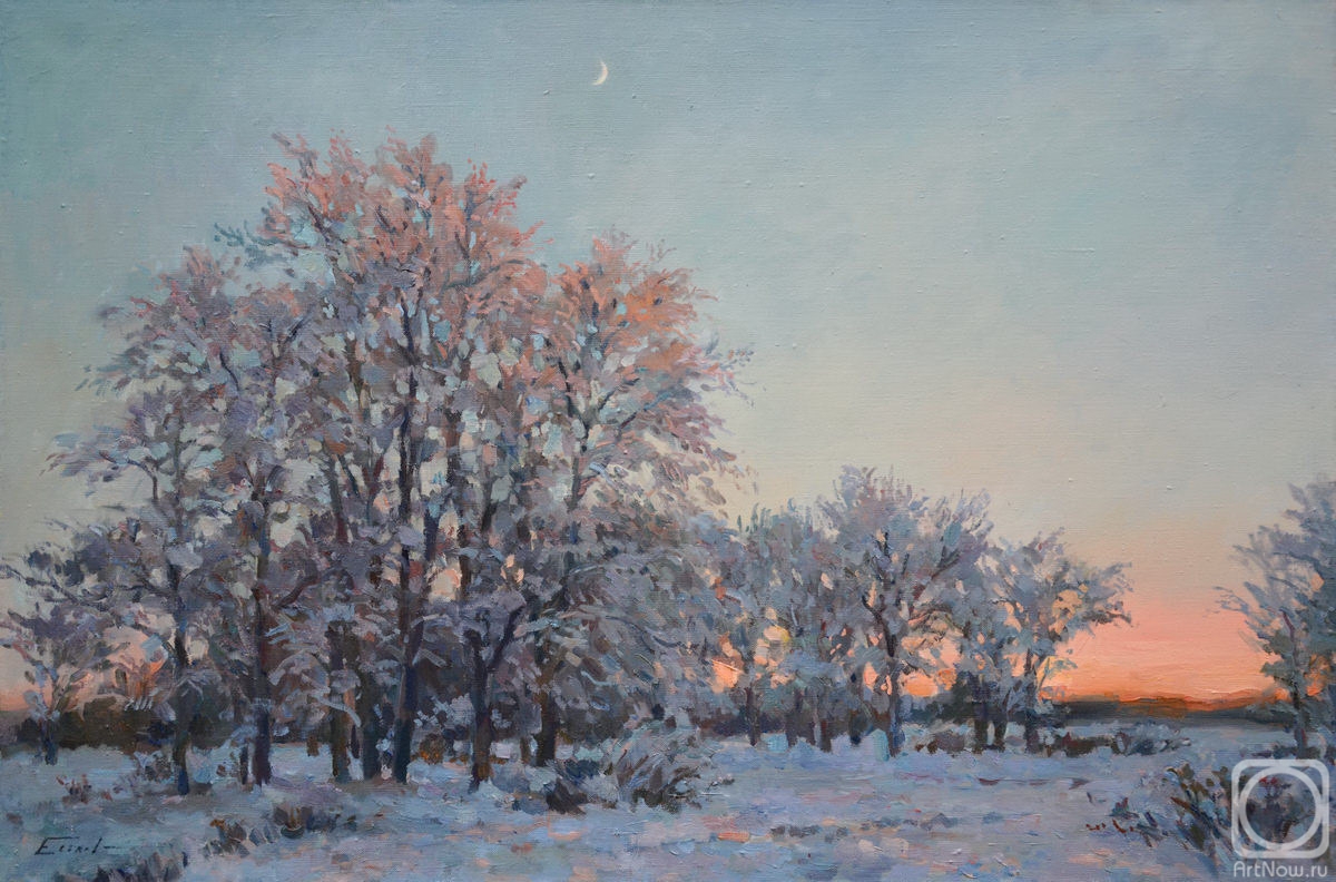Eskov Pavel. Frosty twilight