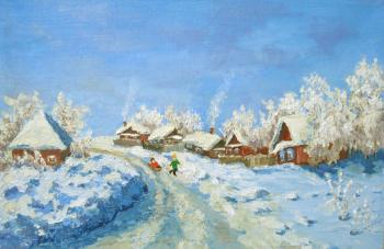 Winter of our childhood. Sidorova Marina