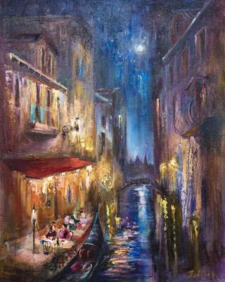Midnight in Venice (Golden Buildings). Pevzner Natalia