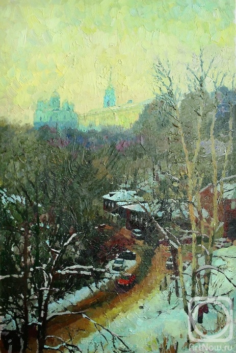 Rudnik Mihkail. Winter in the city