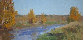 Klyazma. A Sunny autumn day. Chertov Sergey