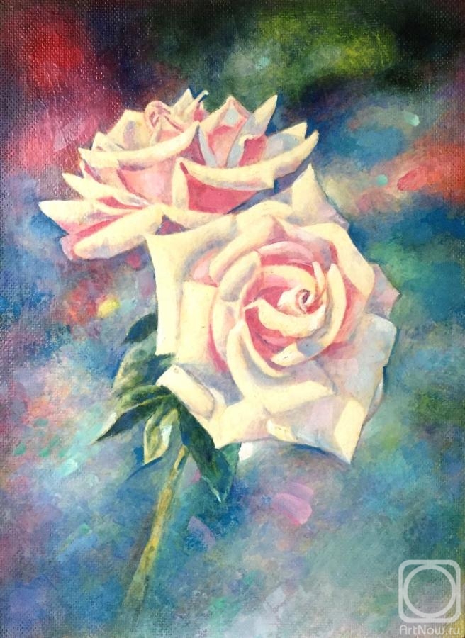 Gafarov Artur. Two roses