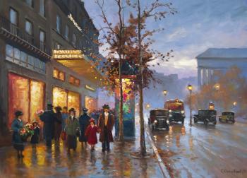 The Boulevard Of The Madeleine (Lights In The Windows). Solovyev Sergey