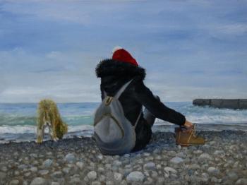 Two and the sea (Backpack). Kudryashov Galina