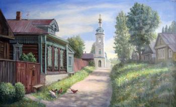 Painting The road to the temple. Krasnova Nina
