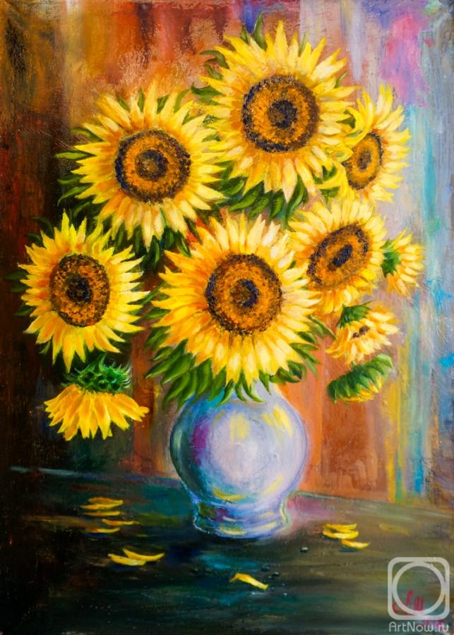 Manucharyan Aram. Sunflowers