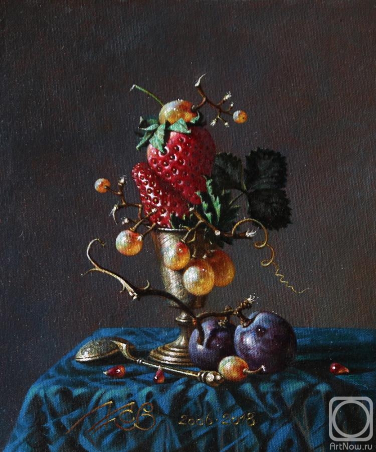 Kolokolchikov Sergey. Strawberries and grapes