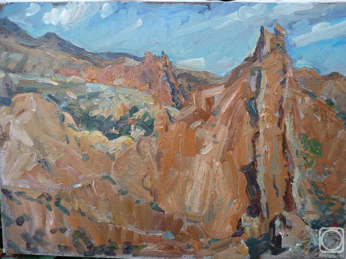 Komov Alexey. The Mountains Of Tien-Shan. Red gorge