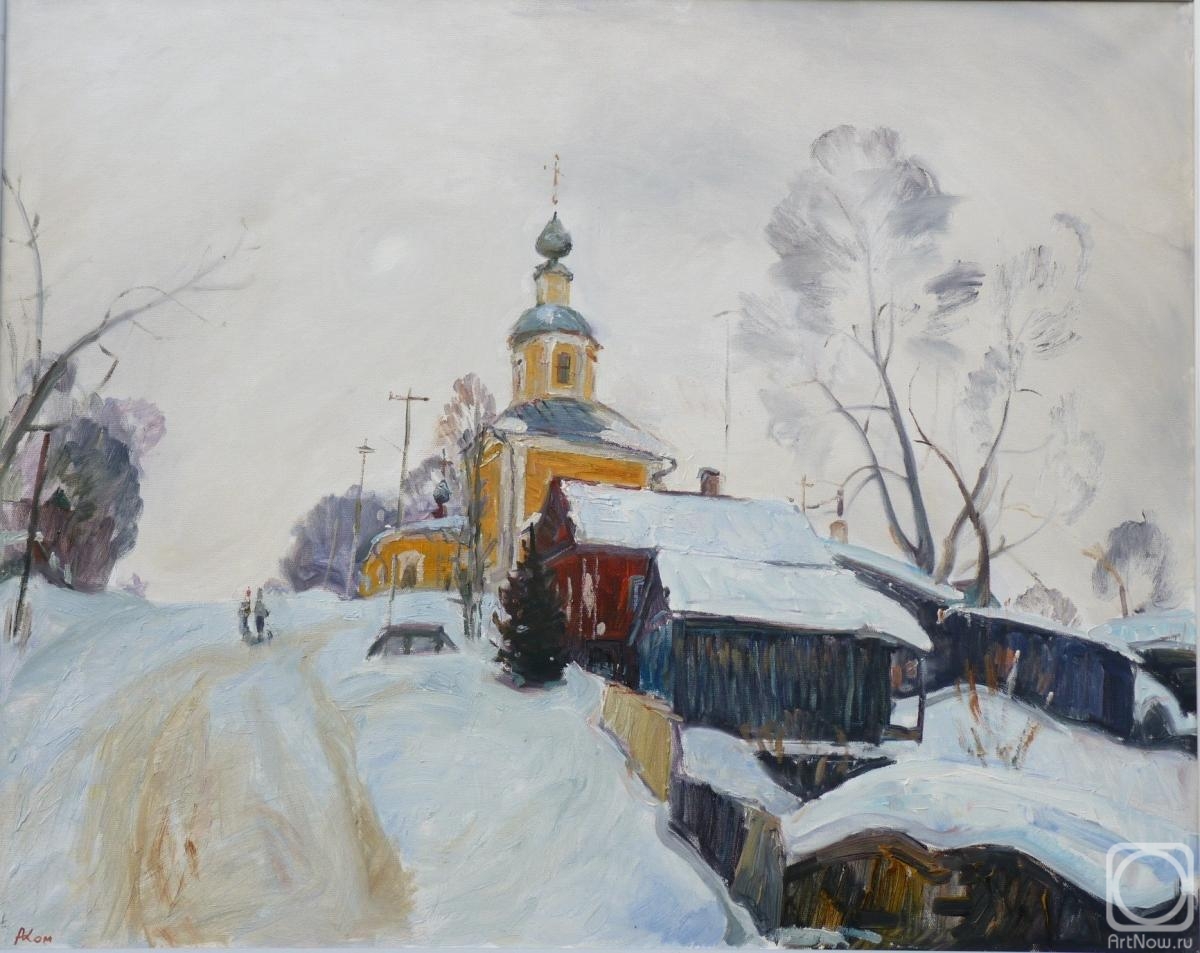 Komov Alexey. Near the town of Orel. Winter